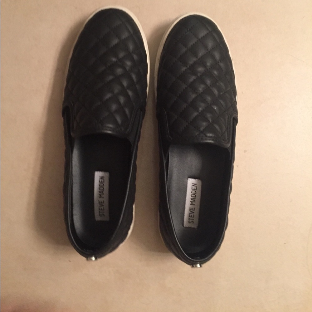 Steve Madden black Ecentrcq sneakers